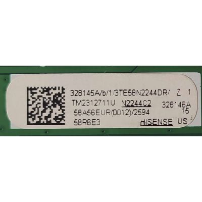 MAIN FUENTE (COMBO) PARA TV HISENSE·ROKU / NUMERO DE PARTE 328145 / RSAG7.820.12213/ROH / 328146 / 328146A / 328145A / PANEL HD580X1U93-TAL5\S0\SM\ROH / DISPLAY CV580U1-T01 REV:02 / MODELO 58R6E3 58A56EUR - Imagen 2